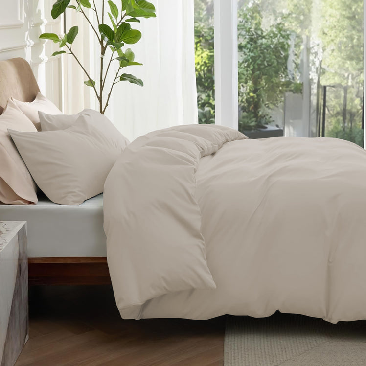 Plain Duvet Cover Set