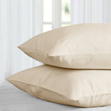 Cream Pillow Cases Plain Pair