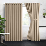 Cream Thermal Blackout Eyelet Curtains