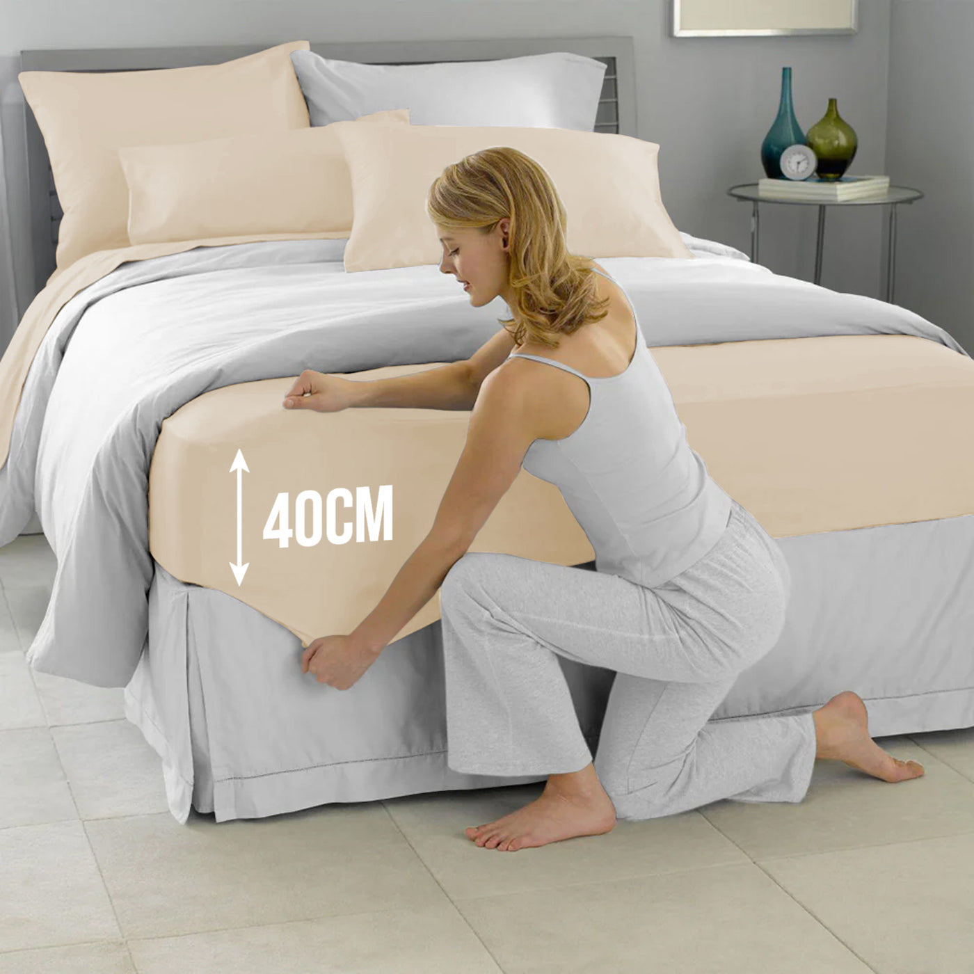 Extra Deep Fitted Sheets 30cm & 40cm