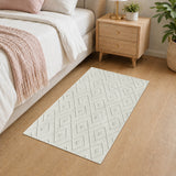 Modern Geometric Tufted Non-Slip High-Low Pattern Rugs