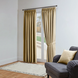 Pencil Pleat Blackout Curtains Cream