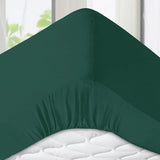 Emerald Green Deep Fitted Sheet 25CM