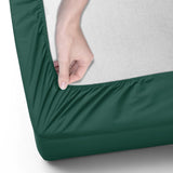 Emerald Green Deep Fitted Sheet 25CM