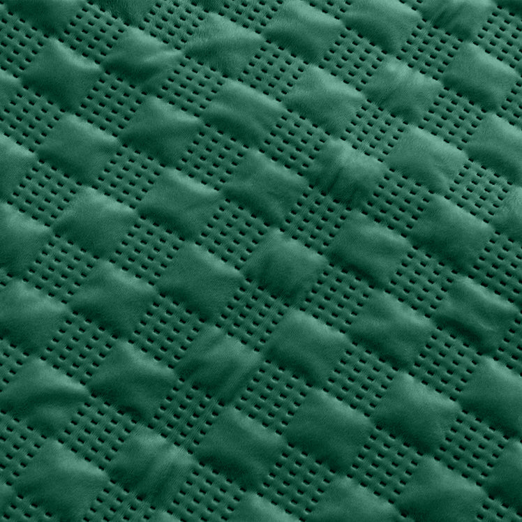Velvet Embossed Pattern Cushion Covers Check