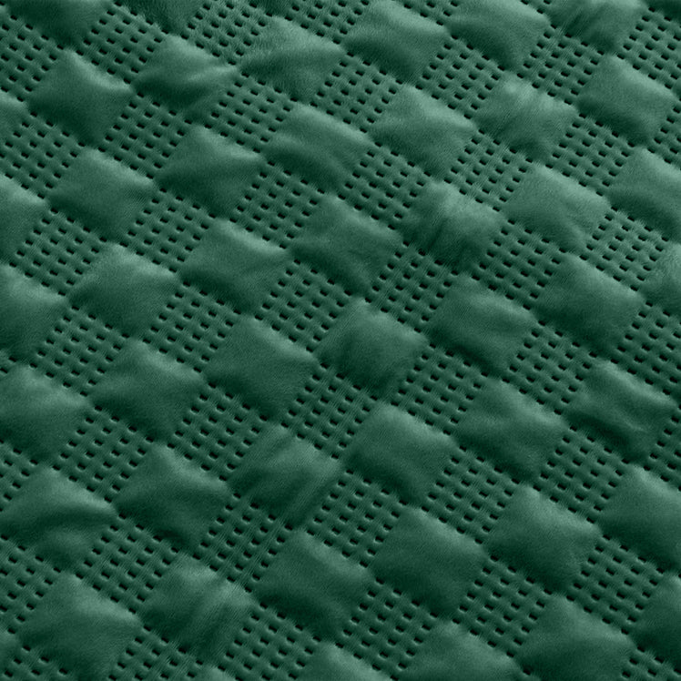 Velvet Embossed Pattern Cushion Covers Check