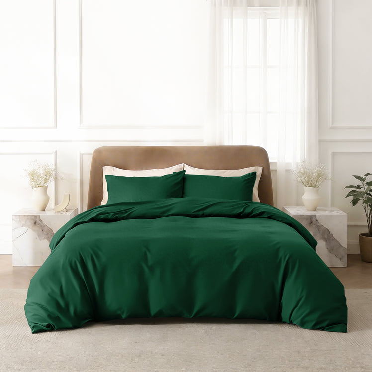 Plain Duvet Cover Set