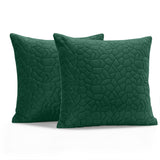 Velvet Embossed Pattern Cushion Covers Pebbles