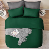 4 Piece Bedding Set Duvet Cover, Pillowcases & Fitted Sheet