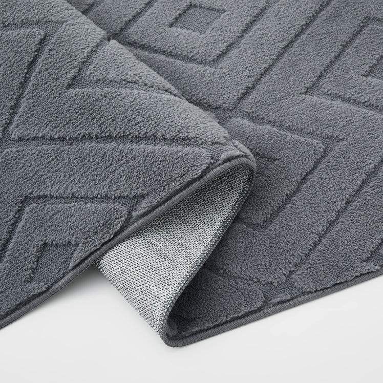 Modern Geometric Tufted Non-Slip High-Low Pattern Rugs