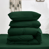 4 Piece Bedding Set Duvet Cover, Pillowcases & Fitted Sheet