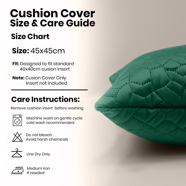 Velvet Embossed Pattern Cushion Covers Pebbles