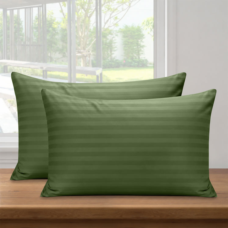 Striped Pillowcases Pair