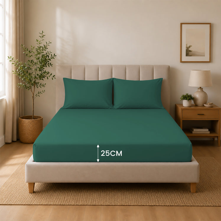 Extra Deep Fitted Sheets 25cm, 30cm & 40cm