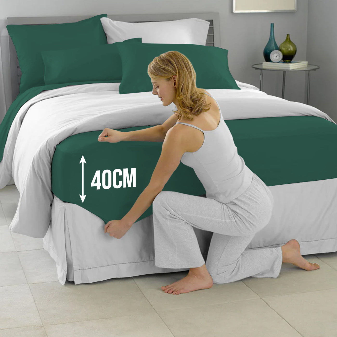 Extra Deep Fitted Sheets 30cm & 40cm