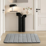 Memory Foam Bath Mat Grey