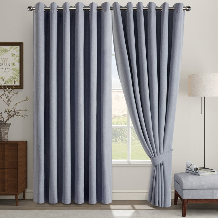 Blackout Curtains – Eyelet Design for Bedroom