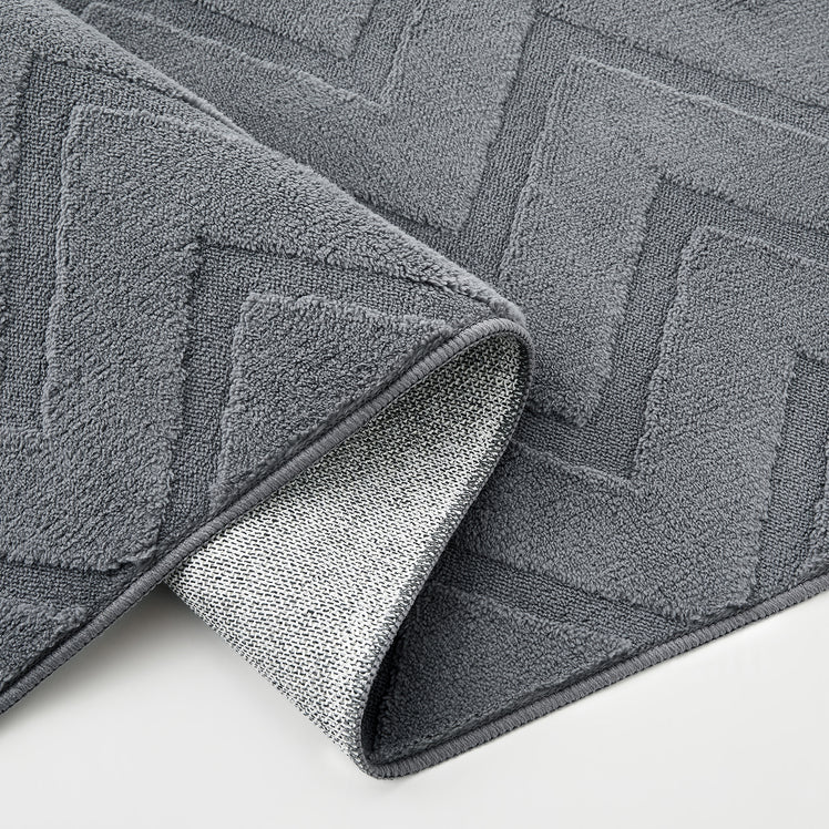 Modern Chevron Zig Zag Pattern Area Rug & Runner