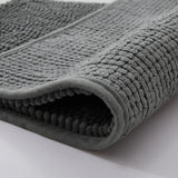 Plush Soft Non-Slip Chenille Bath Mats