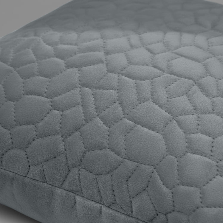 Velvet Embossed Pattern Cushion Covers Pebbles