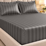 Dobby Stripe Fitted Sheet 40CM