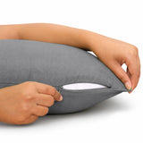 Microfibre Plain Cushion Covers for Sofa & Bed
