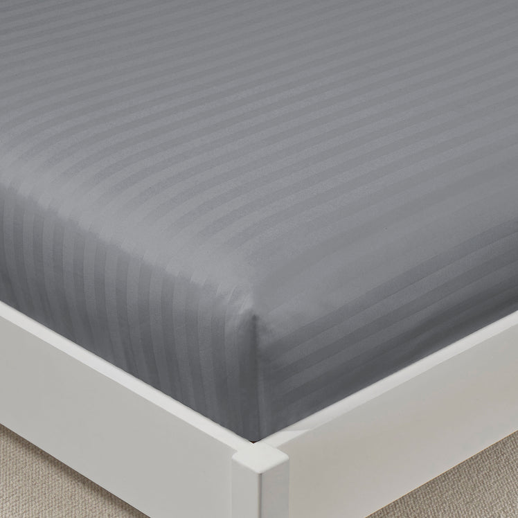Egyptian Cotton Extra Deep Fitted Sheet - 40cm Depth For Single, Double, Super King Beds