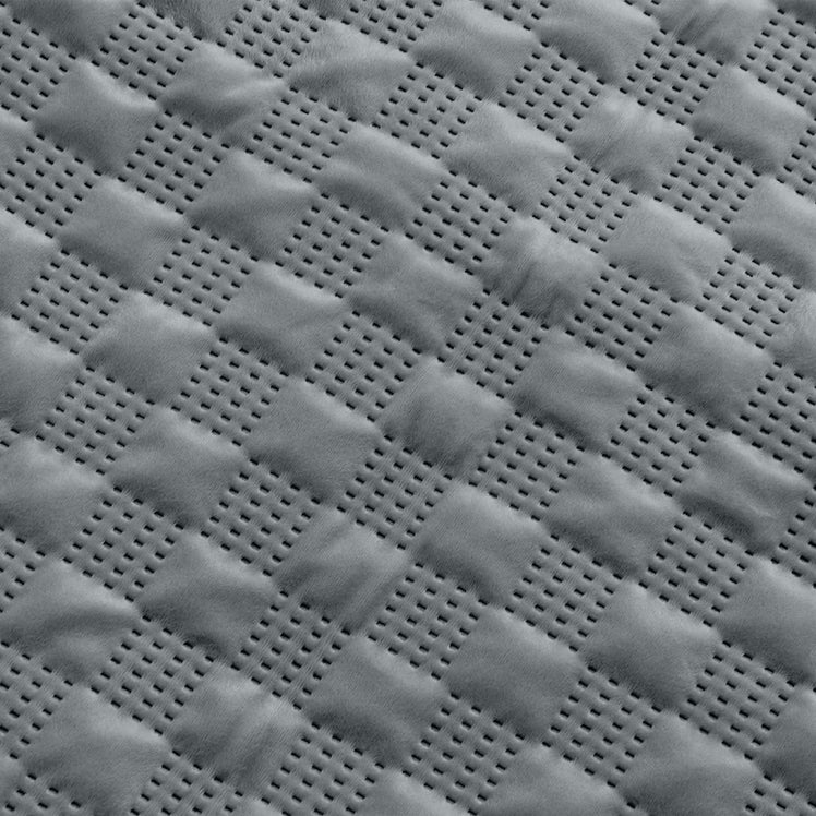 Velvet Embossed Pattern Cushion Covers Check