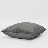 Velvet Embossed Pattern Cushion Covers Check