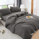 4 Piece Bedding Set Duvet Cover, Pillowcases & Fitted Sheet