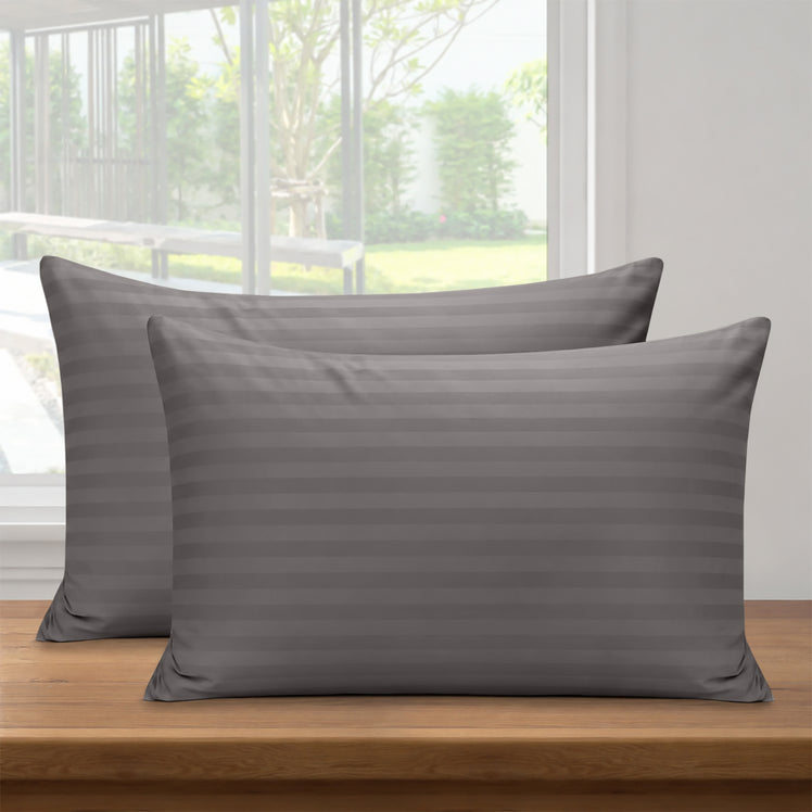 Striped Pillowcases Pair