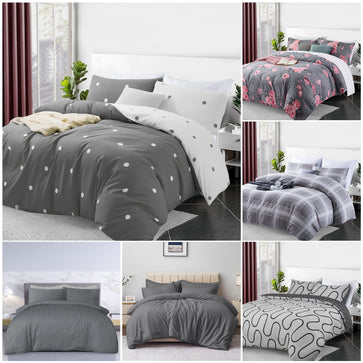 grey duvet cover