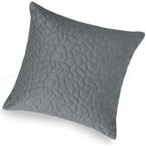 Velvet Embossed Pattern Cushion Covers Pebbles