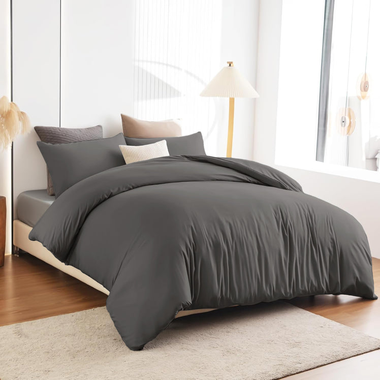 Grey Duvet Cover Bedding Set
