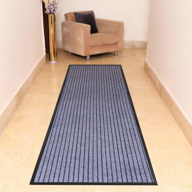 Heavy Duty Rubber Grey Door Mat