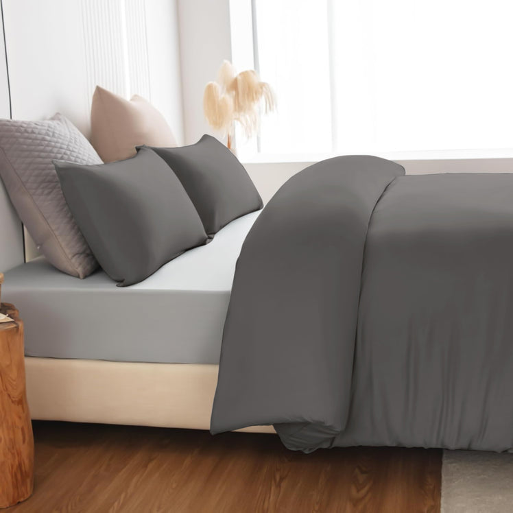 Grey Duvet Cover Bedding Set