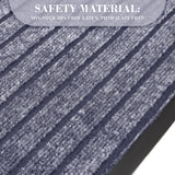 Heavy Duty Rubber Grey Door Mat