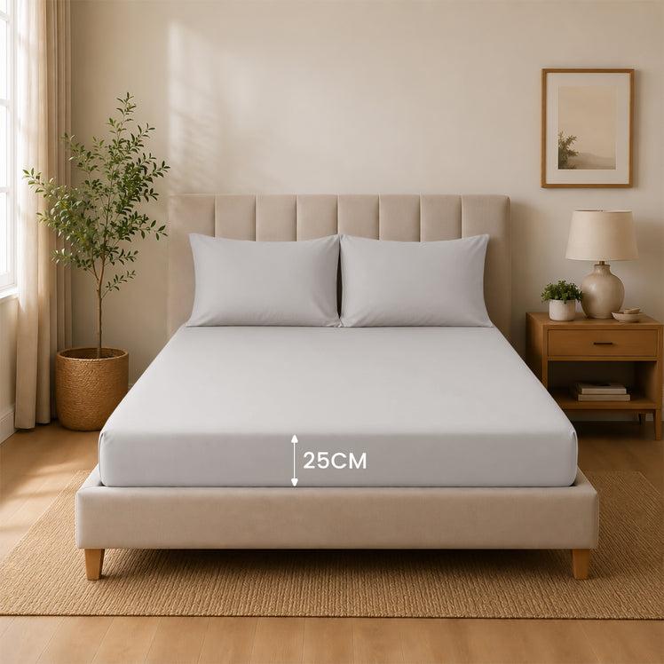 Extra Deep Fitted Sheets 25cm, 30cm & 40cm
