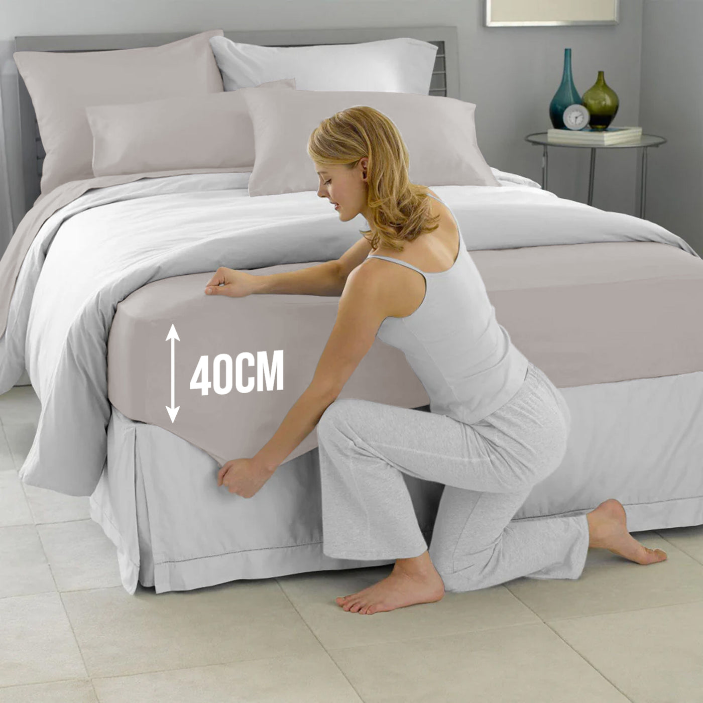 Extra Deep Fitted Sheets 30cm & 40cm