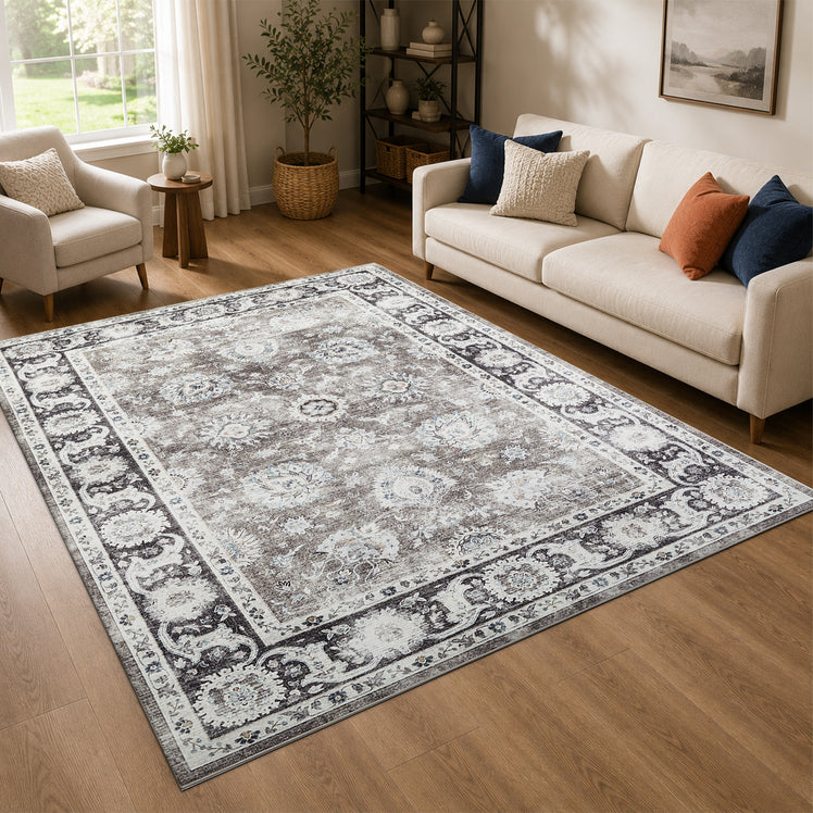 European Oriental Area Rug Cashmere Harmony
