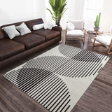 Striped Pattern Printed Rug For Living Room