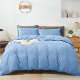 4 Piece Bedding Set Duvet Cover, Pillowcases & Fitted Sheet