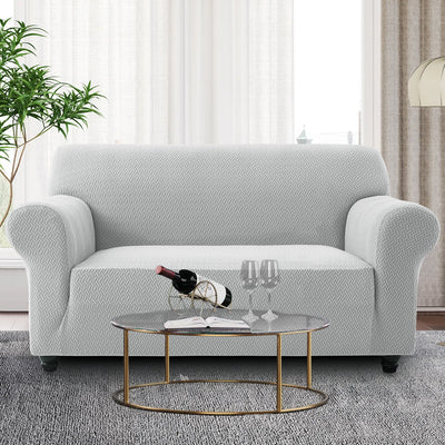 Light Grey Stretch Sofa Covers