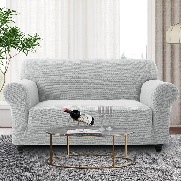 Light Grey Stretch Sofa Covers