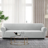 Light Grey Stretch Sofa Covers