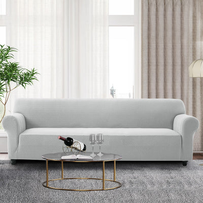Light Grey Stretch Sofa Covers