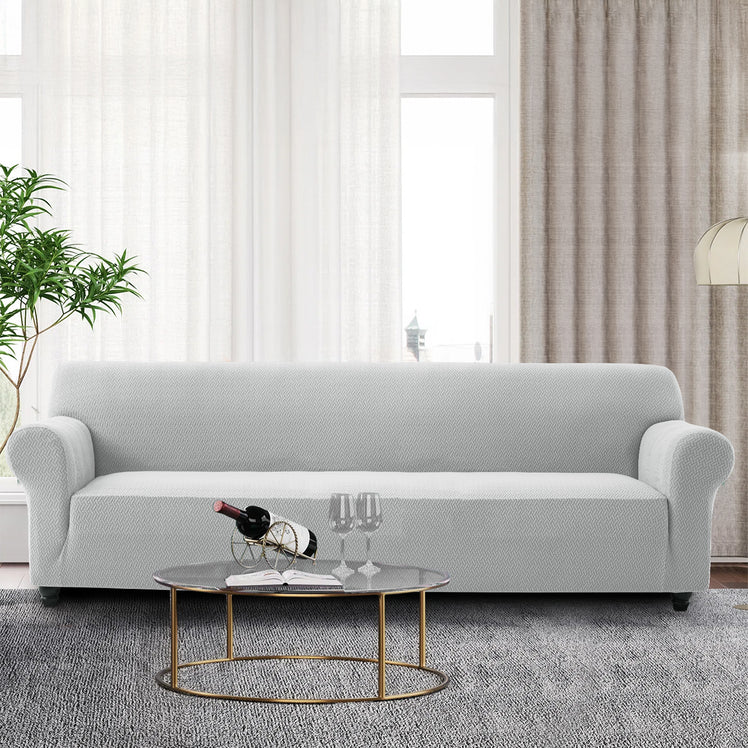 Light Grey Stretch Sofa Covers