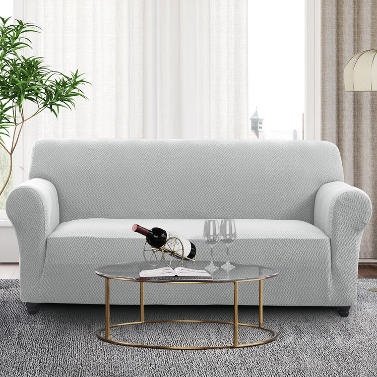 Light Grey Stretch Sofa Covers