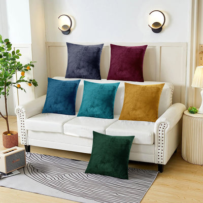 Filled Cushions & Velvet Covers 4 Pack