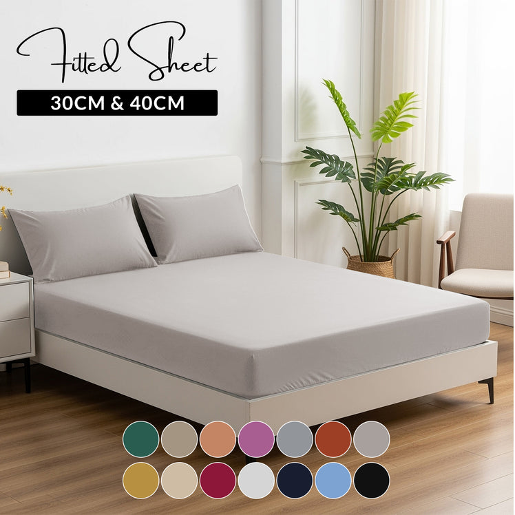 Extra Deep Fitted Sheets 30cm & 40cm